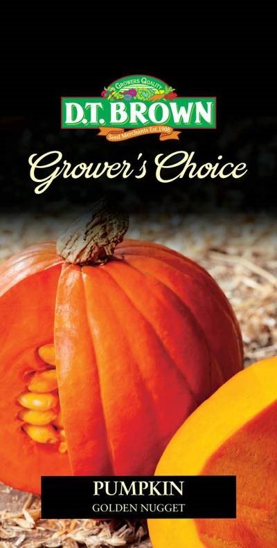 DT Brown Growers Choice Pumpkin Golden Nugget - Woonona Petfood & Produce