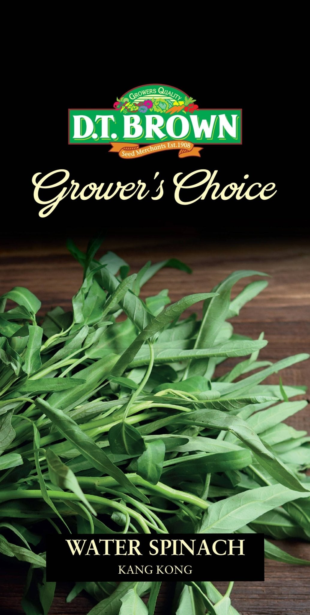 DT Brown Growers Choice Water Spinach - Woonona Petfood & Produce