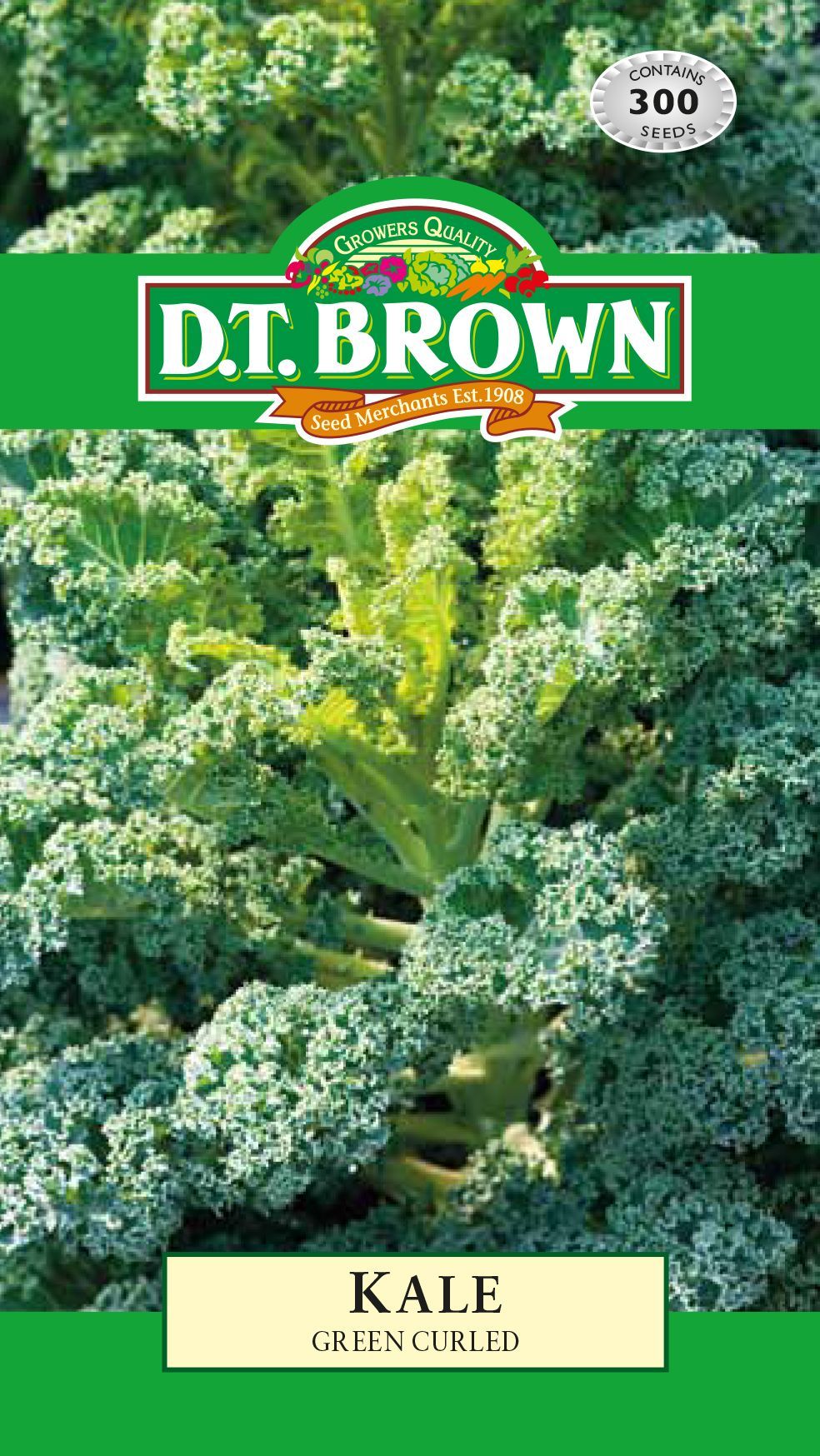 DT Brown Kale Dwarf Curled - Woonona Petfood & Produce