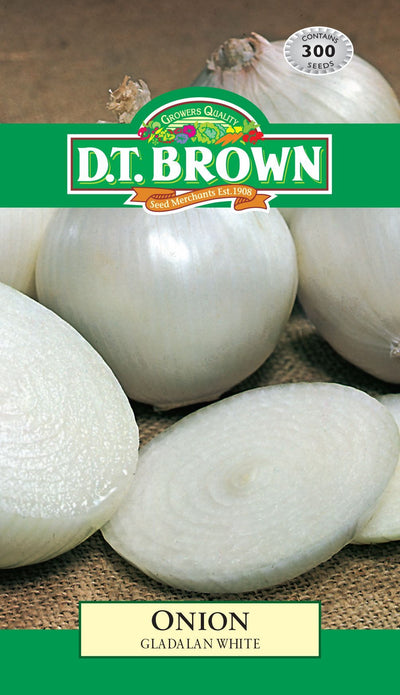 DT Brown Onion Gladalan White - Woonona Petfood & Produce