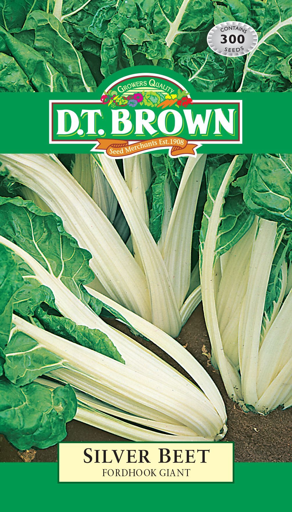 DT Brown Silverbeet Fordhook Giant - Woonona Petfood & Produce