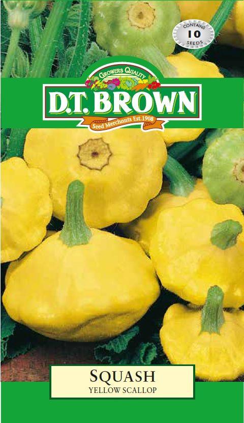 DT Brown Squash Yellow Scallop - Woonona Petfood & Produce