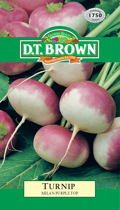 DT Brown Turnip Milan Purple Top - Woonona Petfood & Produce