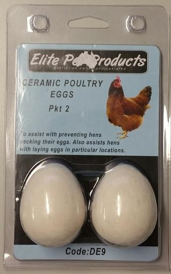 Eggs Dummy 2 Pack Ceramic - Woonona Petfood & Produce