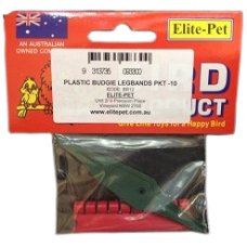 Elite Pet Budgie Rings Plastic 10 Pack - Woonona Petfood & Produce