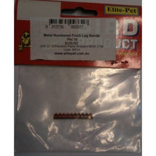 Elite Pet Finch Rings Metal 10 Pack - Woonona Petfood & Produce