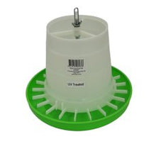 Elite Pet Poultry Feeder Green and White 3kg - Woonona Petfood & Produce