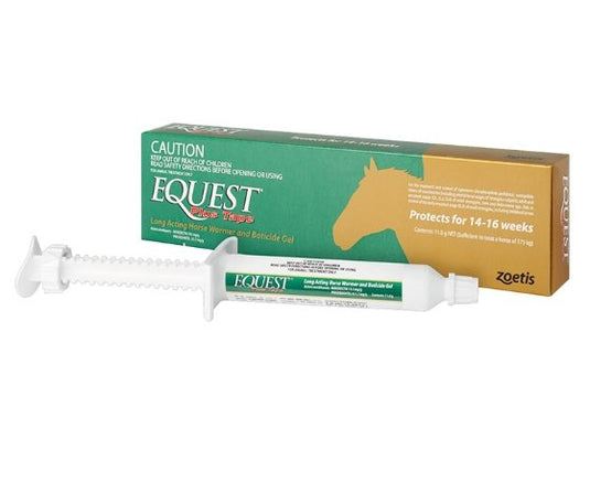 Equest Gel Wormer 12.2g Zoetis 4 Months - Woonona Petfood & Produce