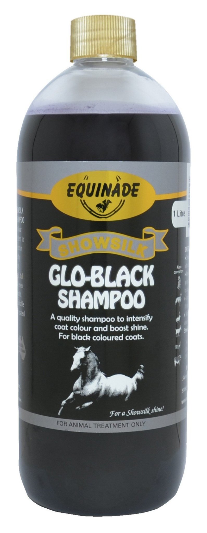 Equinade Glo Black Shampoo - Woonona Petfood & Produce