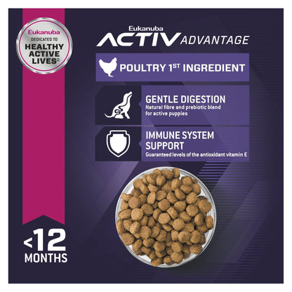 Eukanuba Dry Dog Food Puppy Large Breed - Woonona Petfood & Produce