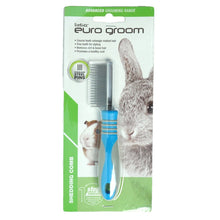 Euro Groom Mini Shedding Comb Small Pets - Woonona Petfood & Produce