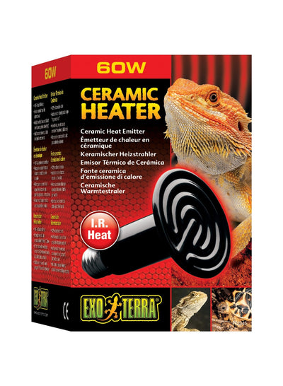 Exo Terra Ceramic Heat Emitter 60W - Woonona Petfood & Produce