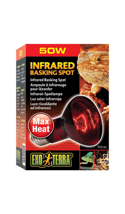 Exo Terra Heat Glo Infared Lamp 50W - Woonona Petfood & Produce