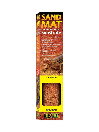 Exo Terra Sand Mat Substrate 29 x 28cm - Woonona Petfood & Produce