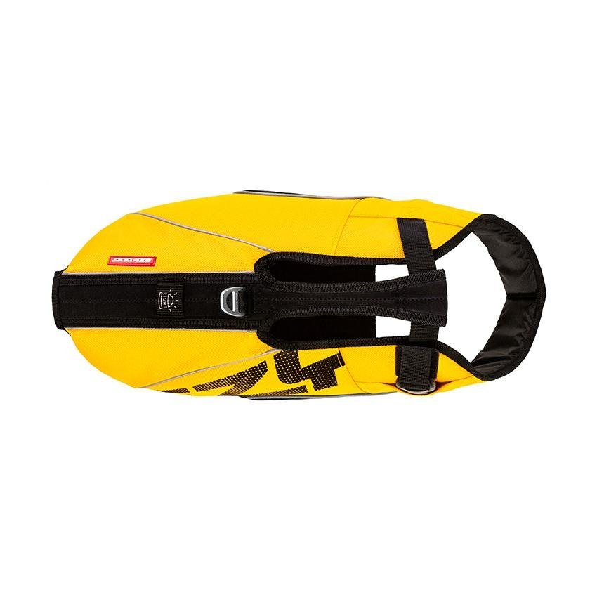 Ezydog DFD Life Jacket X2 Boost Yellow 1 - Woonona Petfood & Produce