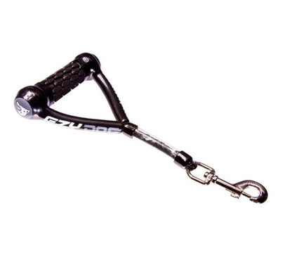 Ezydog Leash Mongrel 30cm Black - Woonona Petfood & Produce