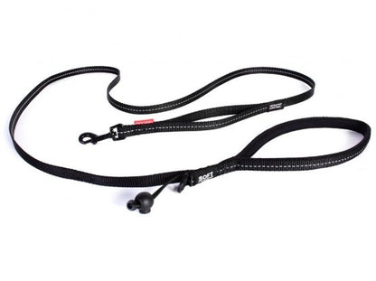 Ezydog Leash Trainer Soft 1.81m Lite Black - Woonona Petfood & Produce