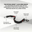 Ezydog Zero Shock Seatbelt Attachment Black - Woonona Petfood & Produce