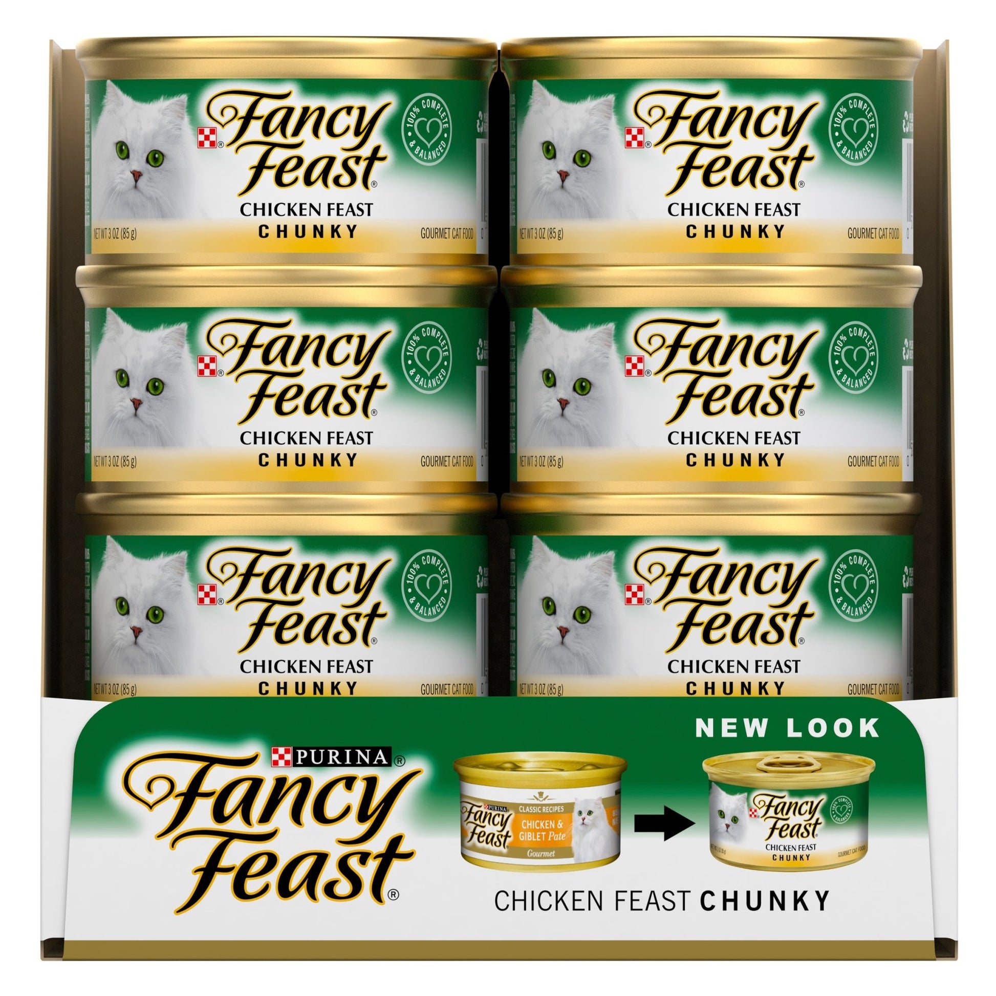 Fancy Feast Chunky Chicken Feast 24x85g - Woonona Petfood & Produce