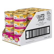 Fancy Feast Delights with Cheddar Grilled Chicken 24x85g - Woonona Petfood & Produce