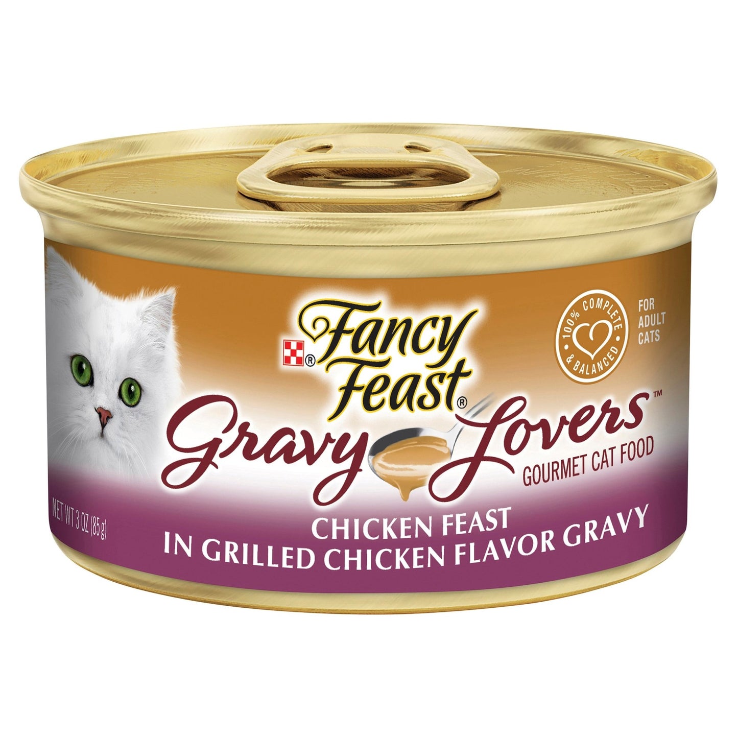 Fancy Feast Gravy Lovers Chicken Feast in Grilled Gravy 85gx24 - Woonona Petfood & Produce