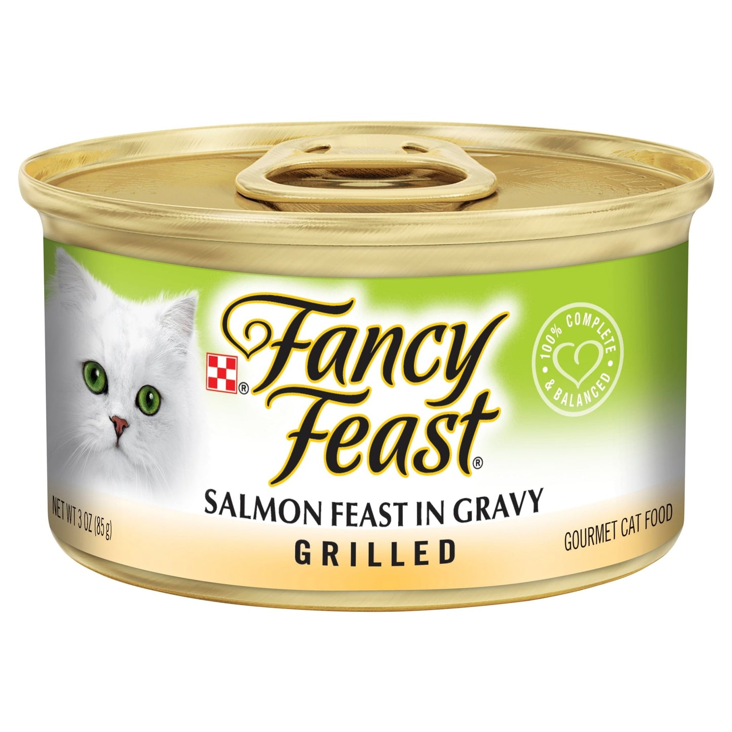 Fancy Feast Grilled Salmon in Gravy 85g - Woonona Petfood & Produce