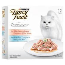 Fancy Feast Inspirations Salmon Tuna & Rice 12x70g - Woonona Petfood & Produce