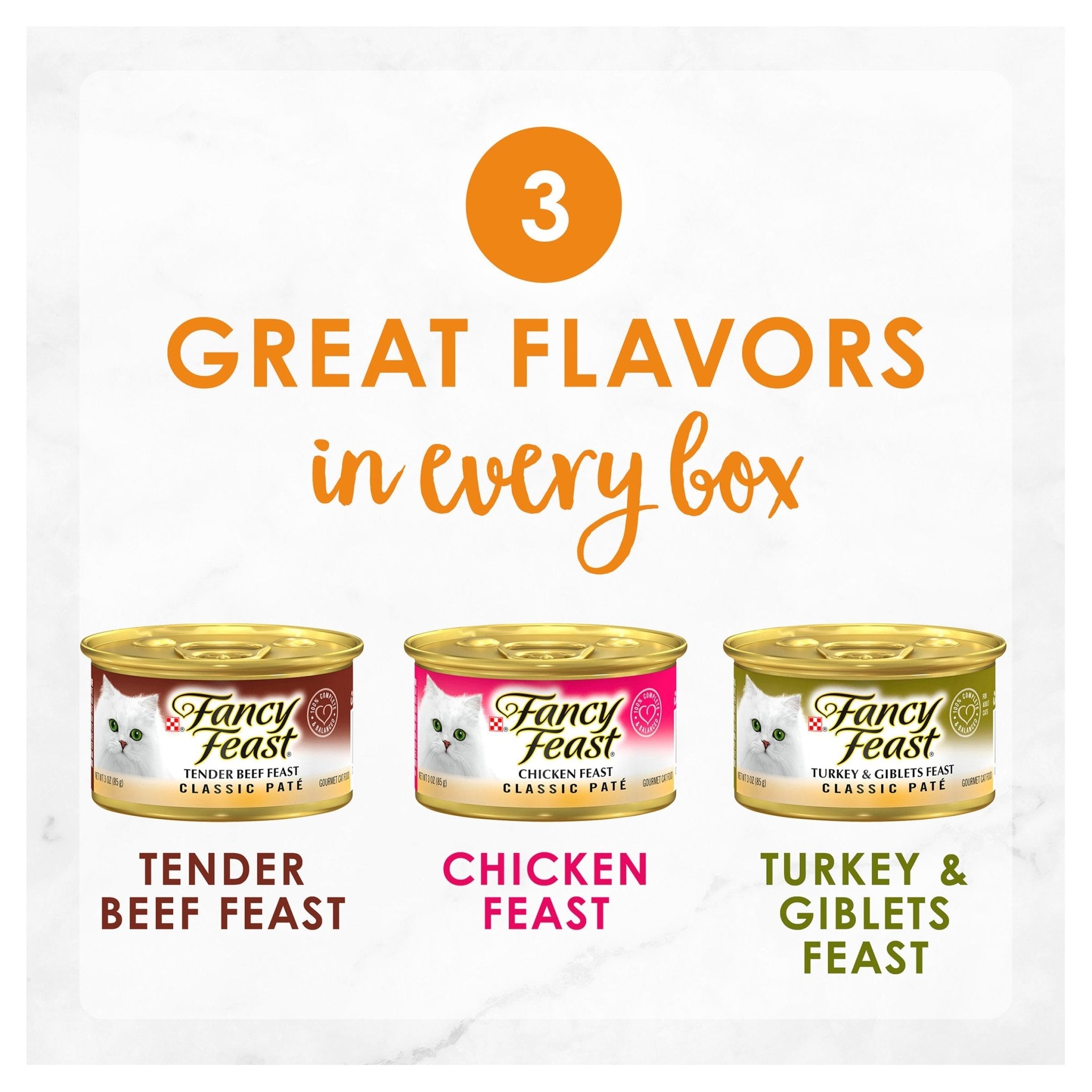 Fancy feast pate outlet flavors