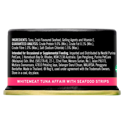 Fancy Feast Royale Tuna Affair with Seafood Strips 85g - Woonona Petfood & Produce
