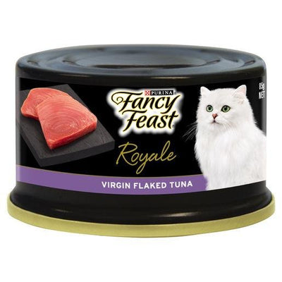 Fancy Feast Royale Virgin Flaked Tuna 85g - Woonona Petfood & Produce