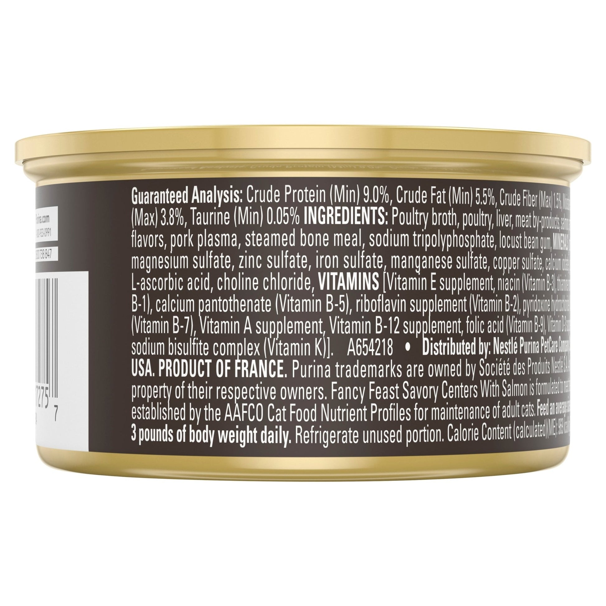Fancy Feast Savory Centers Pate With Salmon and a Gourmet Gravy Center 85g - Woonona Petfood & Produce