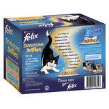 Felix Sensations Fishy Selections 12x85g - Woonona Petfood & Produce