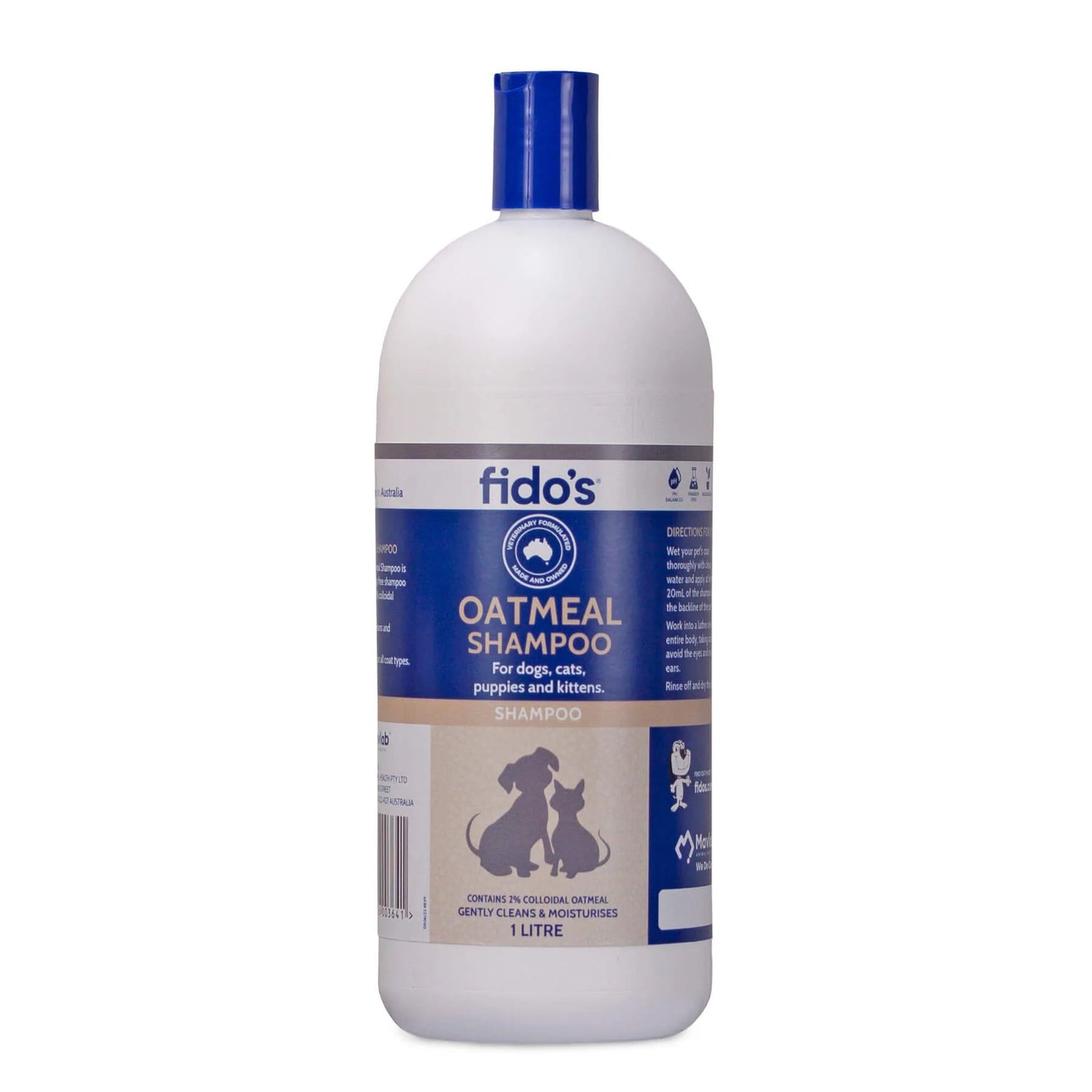 Fidos Oatmel Shampoo 2 - Woonona Petfood & Produce