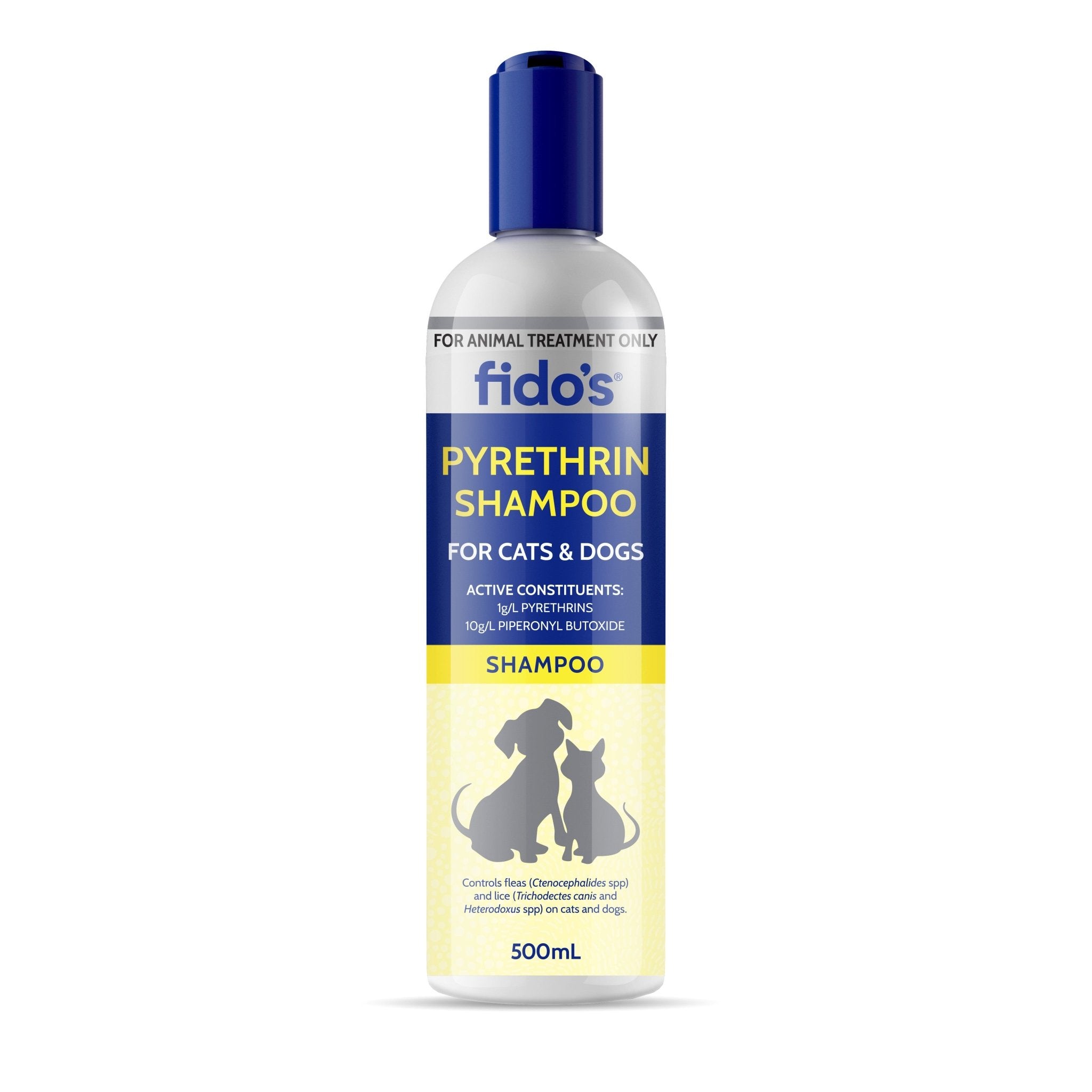 Pyrethrin sales dog shampoo