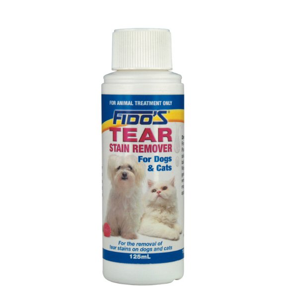 Fidos Tear Stain Remover 125ml - Woonona Petfood & Produce