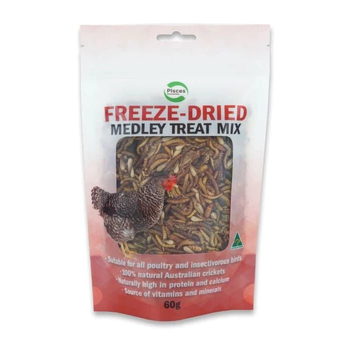 Freeze Dried Medley Mix 60g - Woonona Petfood & Produce