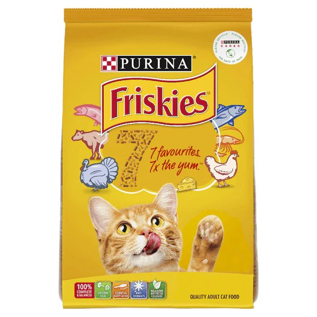 Friskies Adult 7 Flavours 10kg - Woonona Petfood & Produce