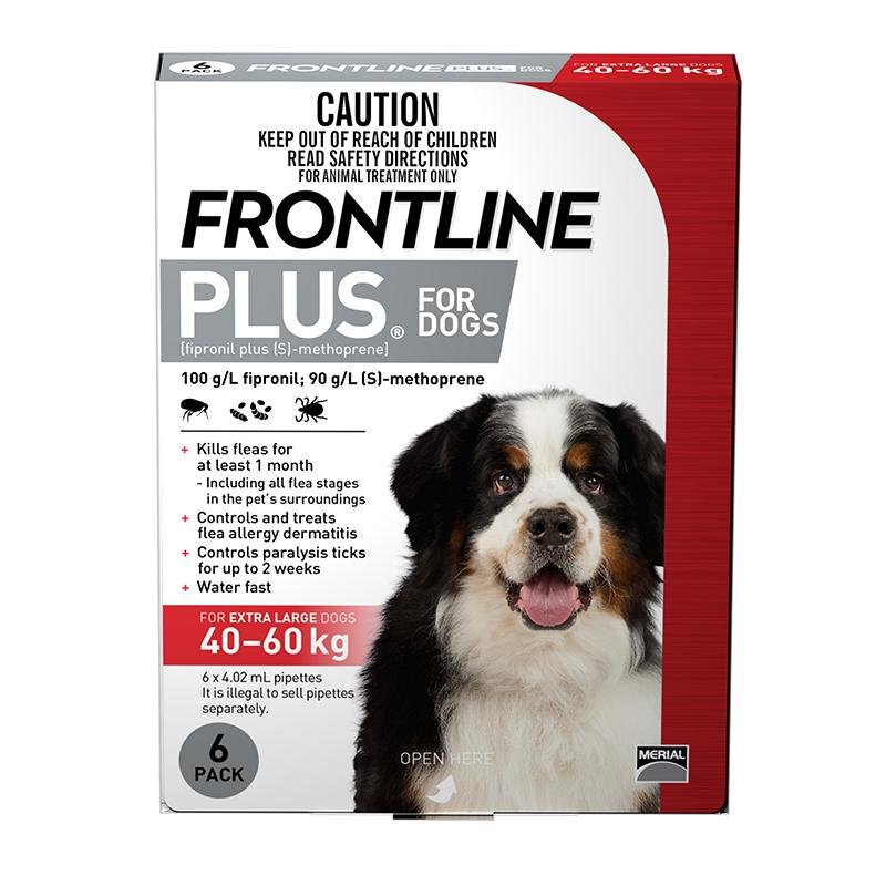 Frontline Plus 40kg-60kg - Woonona Petfood & Produce
