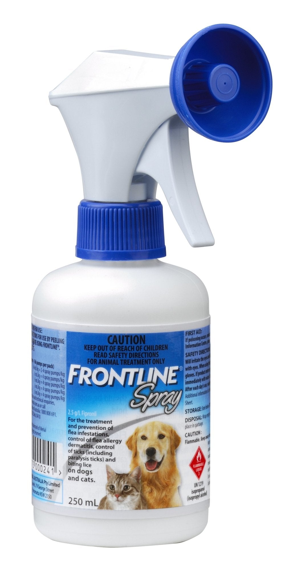 Frontline pet shop care spray