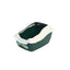 FurKidz Cat Litter Tray with Rim and High Back - Woonona Petfood & Produce