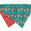 Fuzzyard Bandana - Disco Deers - Woonona Petfood & Produce