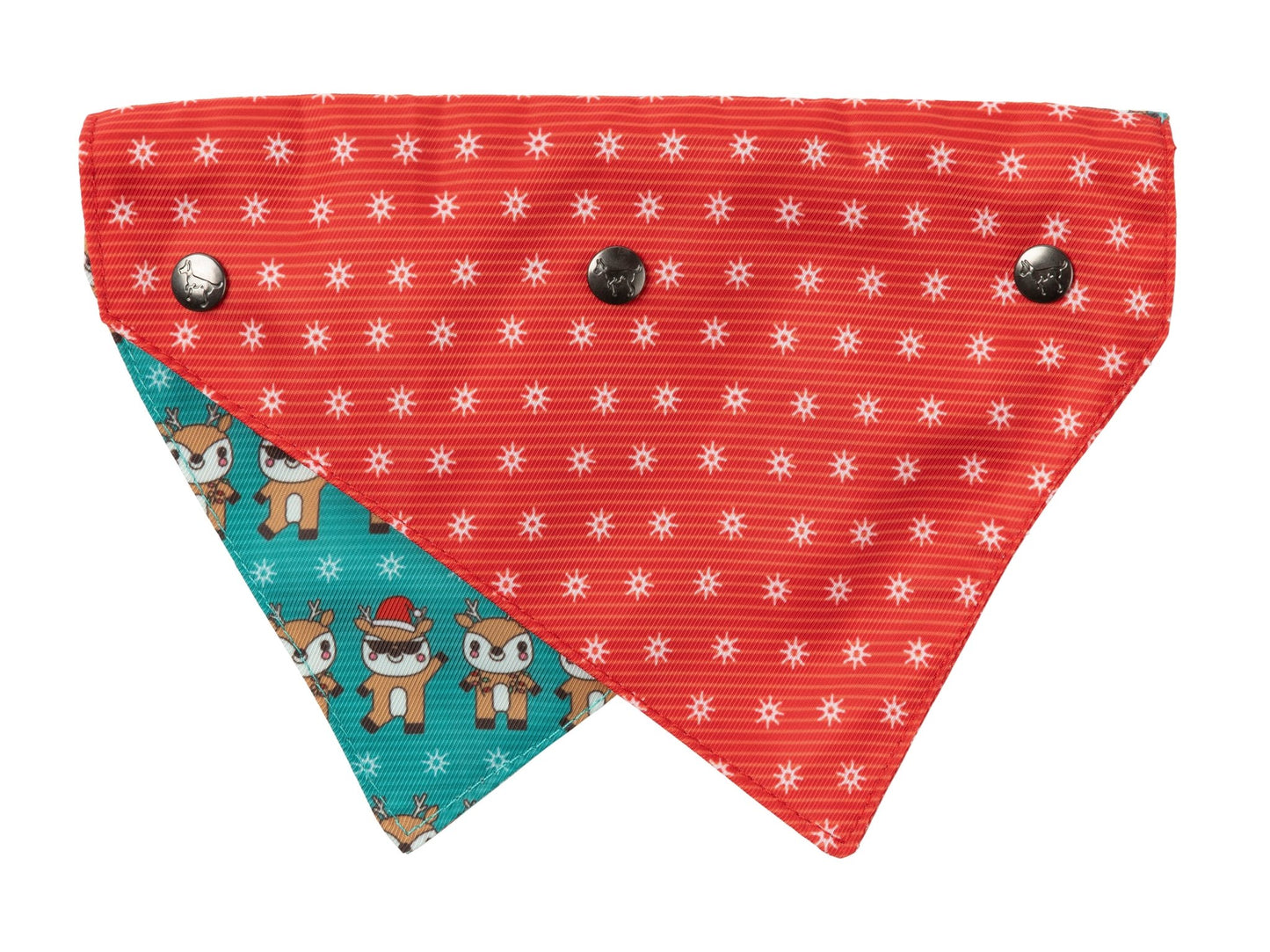 Fuzzyard Bandana - Disco Deers - Woonona Petfood & Produce