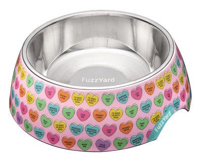 Fuzzyard Bowl Candy Hearts - Woonona Petfood & Produce