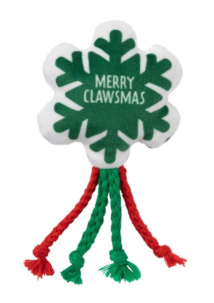 Fuzzyard Cat Toy - Merry Clawmas Snowflake - Woonona Petfood & Produce