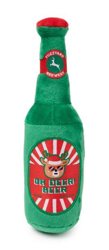 Fuzzyard Dog Toy - Christmas Oh Deer Beer - Woonona Petfood & Produce