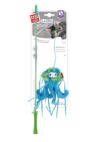 Gigwi Laser Teaser Jellyfish Wand - Woonona Petfood & Produce