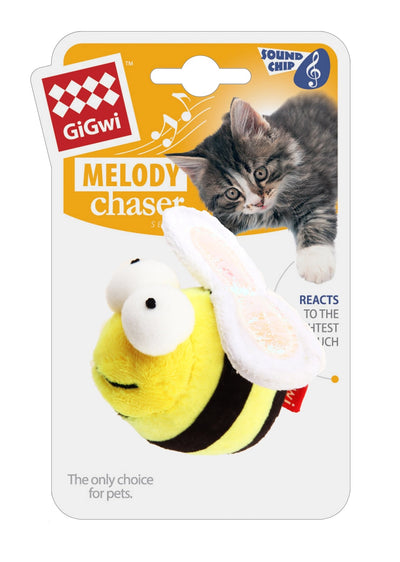 Gigwi Melody Chaser Bee Motion Active - Woonona Petfood & Produce