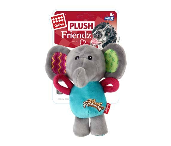 Gigwi Plush Friends Elephant Medium - Woonona Petfood & Produce