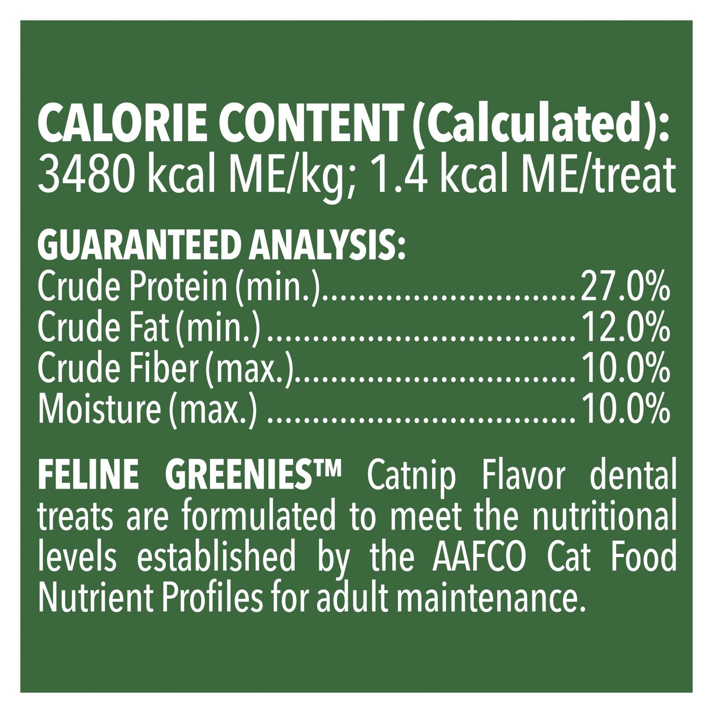 Greenies Feline Catnip 60g - Woonona Petfood & Produce