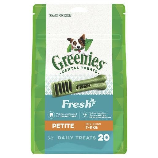 Greenies Petite Freshmint 340g 20 Pack - Woonona Petfood & Produce